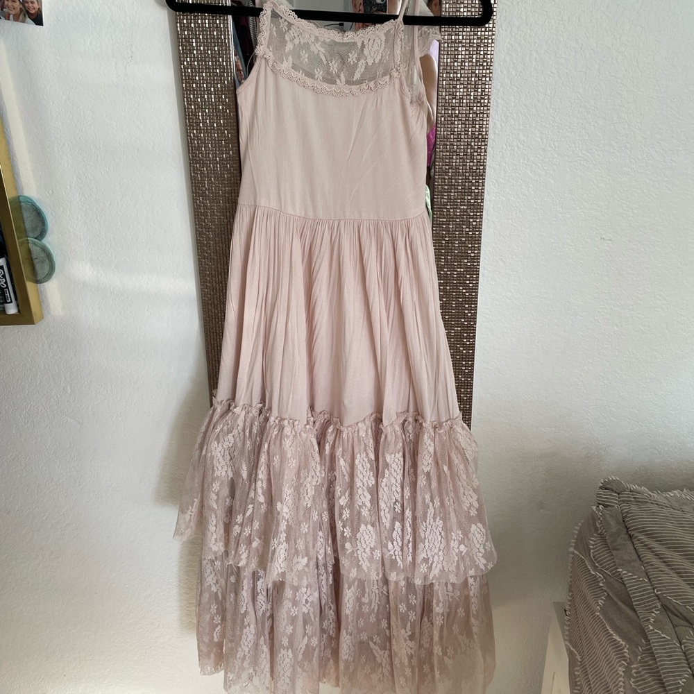 Joyfolie Catrin dress, soft pink, size 10